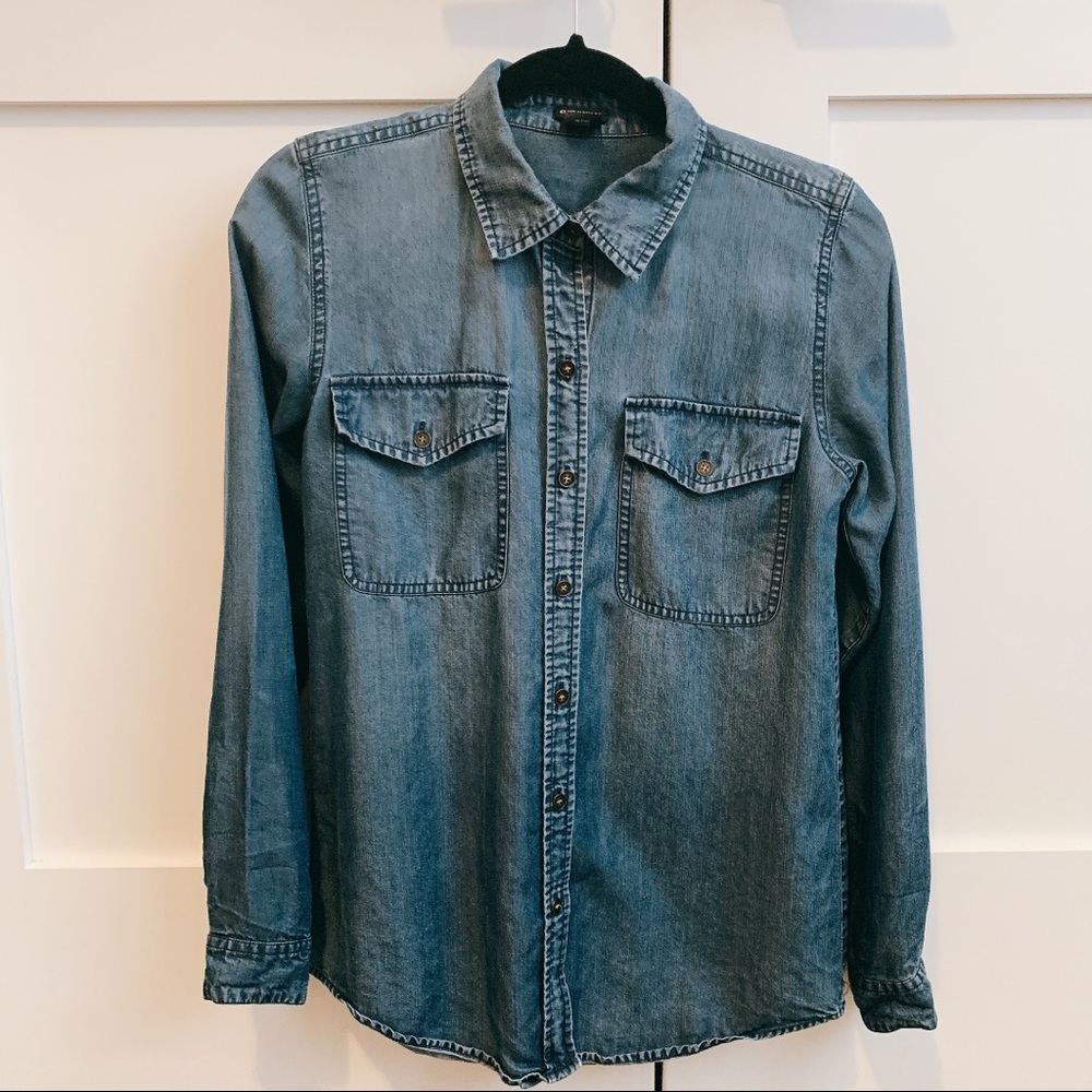 Club Monaco denim shirt
